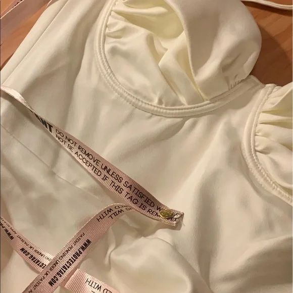 House of CB Flora Dress Ivory XS NWT